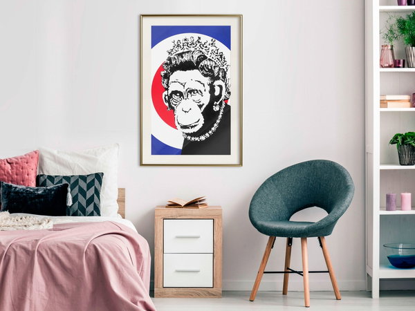 Poster 'Queen of Monkeys'