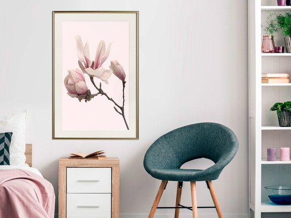 Poster 'Blooming Magnolias II'