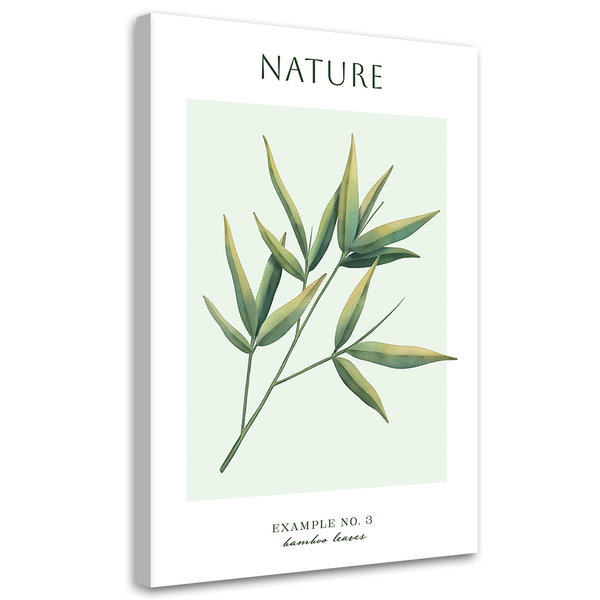 Kunstdruck auf Leinwand 'Bamboo Leaves'