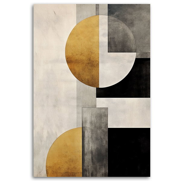 Impression sur toile 'Geometric Elegance 2'