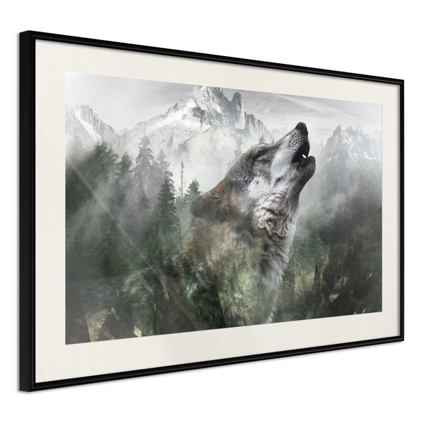 Poster 'Howling Wolf'