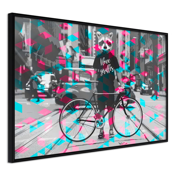 Poster 'I Love Giraffes'