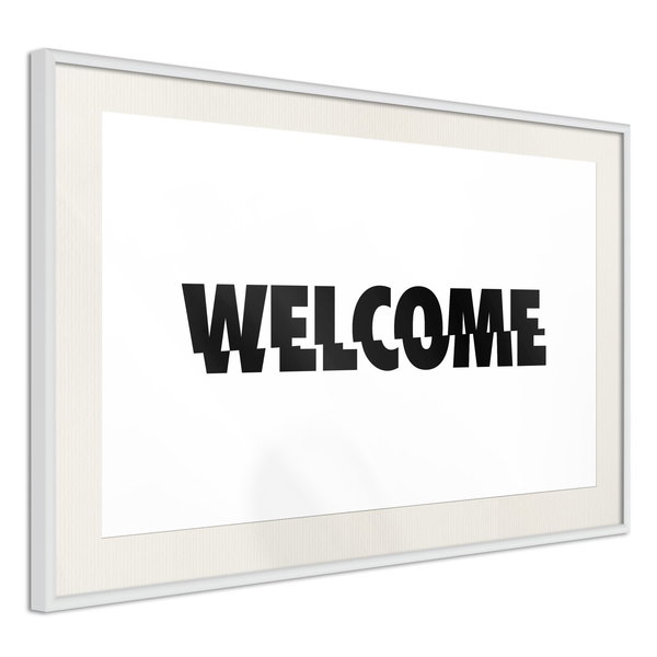 Poster 'Welcome'