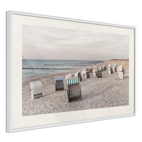 Poster 'Baltic Beach Chairs'