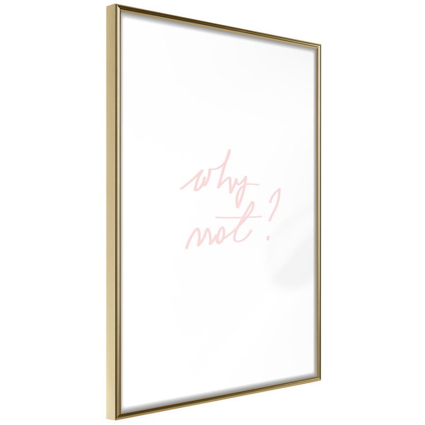 Poster 'Why Not?'