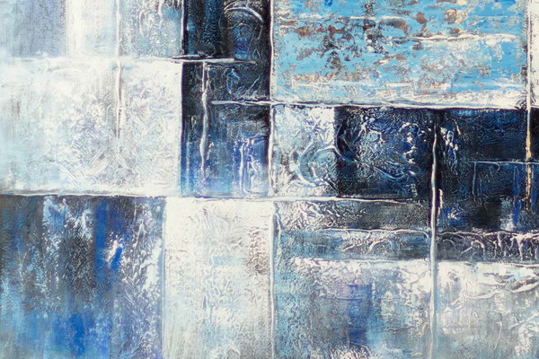 Großzügig aufgetragene Farben