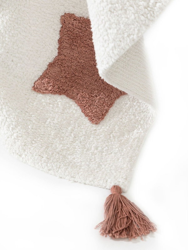 Design Waschbarer Kinderteppich Stars Bunt