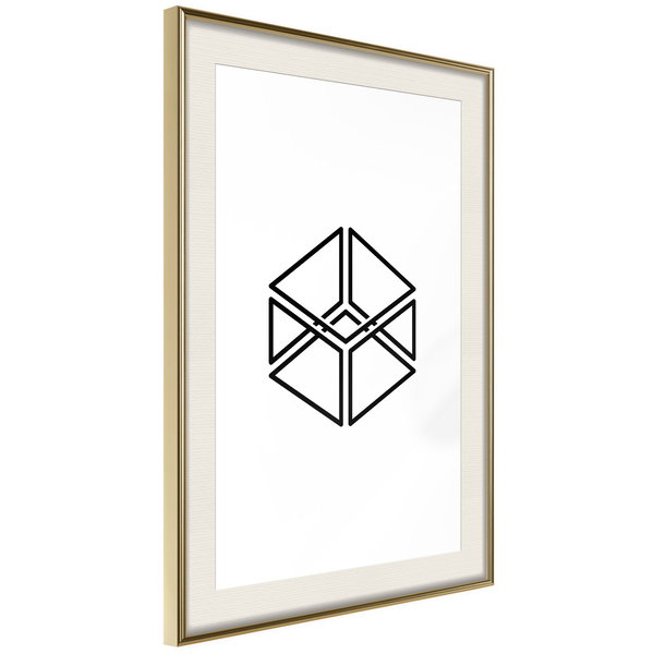 Poster 'Count the Squares'