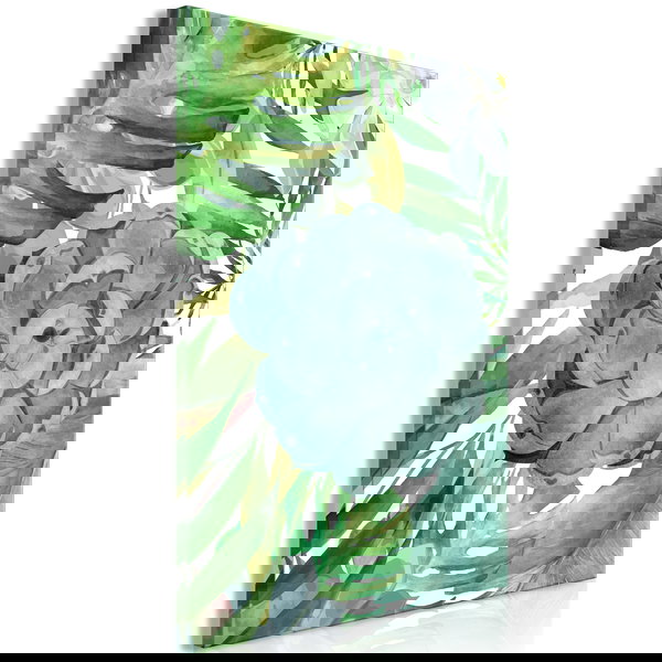 Art print on canvas 'Tropical Flora Vertical'