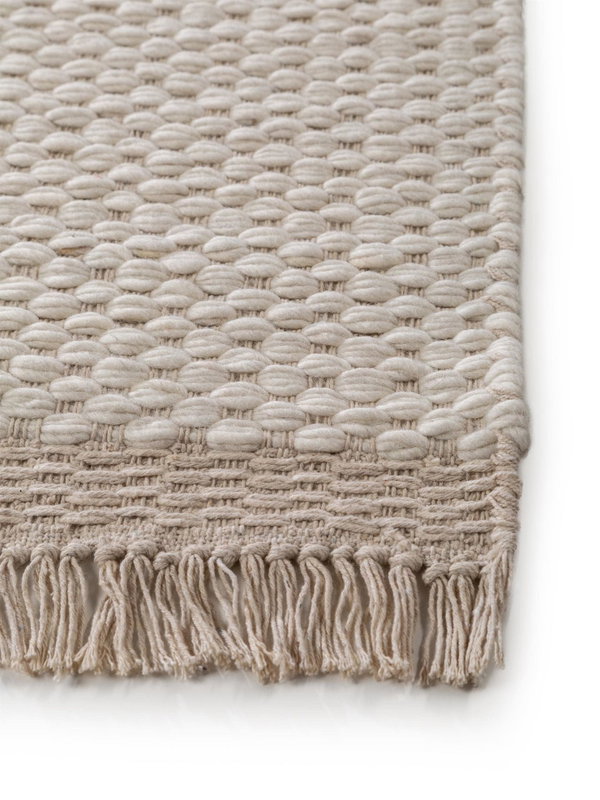 Design Wollteppich Lana Beige