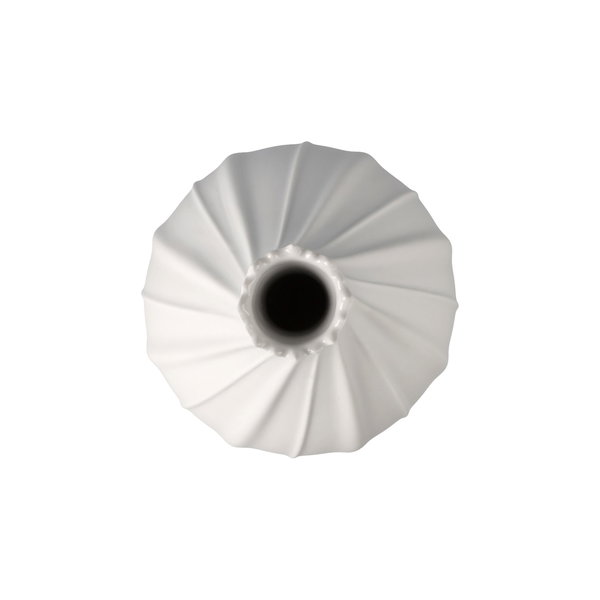 Porzellan Vase 'Fluted Elegance' von Goebel 11x31x11cm