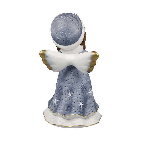 Porcelænsfigur 'Winter Love' af Julia E. Limpke 12,5x25x14cm