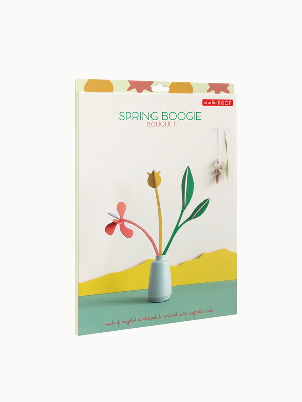 Papierskulptur 'Minimalistische Blüte'