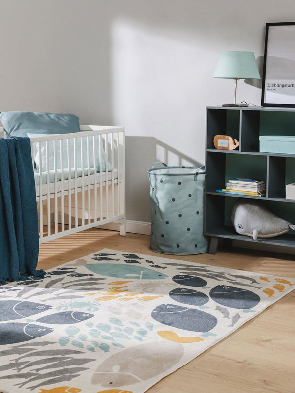 Design Kinderteppich Fabius Bunt II