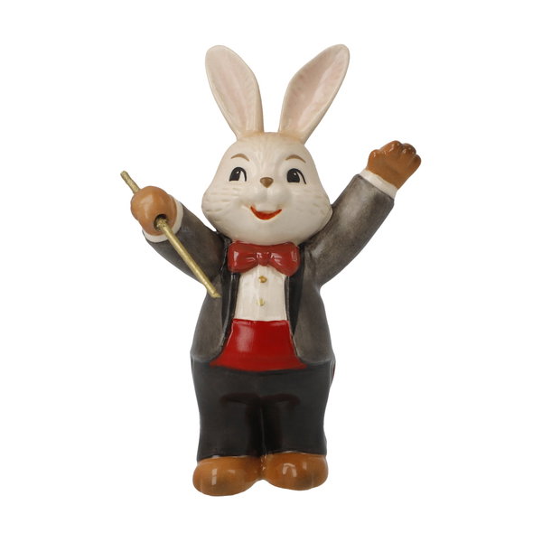 Porzellan Figur 'Genialer Dirigent' von Goebel 4,5x8x5,5cm