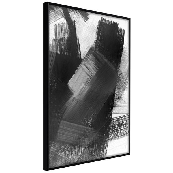 Poster 'Black Mosaic'