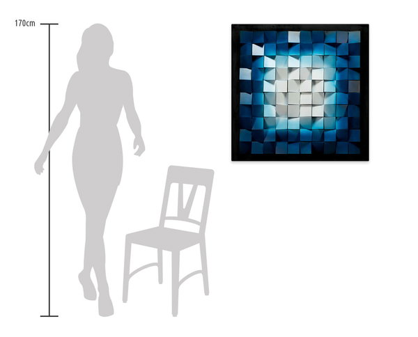 Kunst im optimalen Größenverhältnis