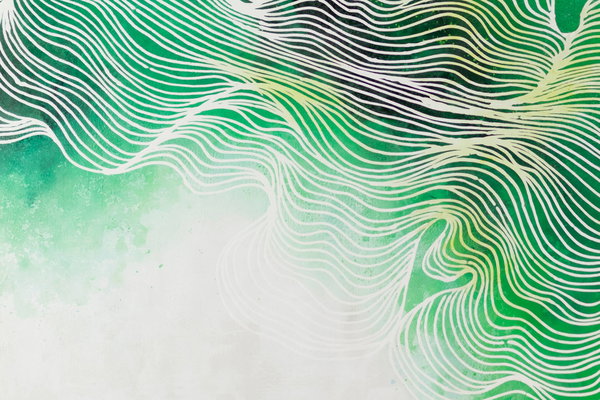 Pintura aplicada con generosidad