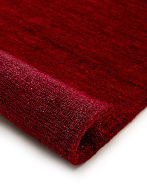 Design Wollteppich Jamal Rot