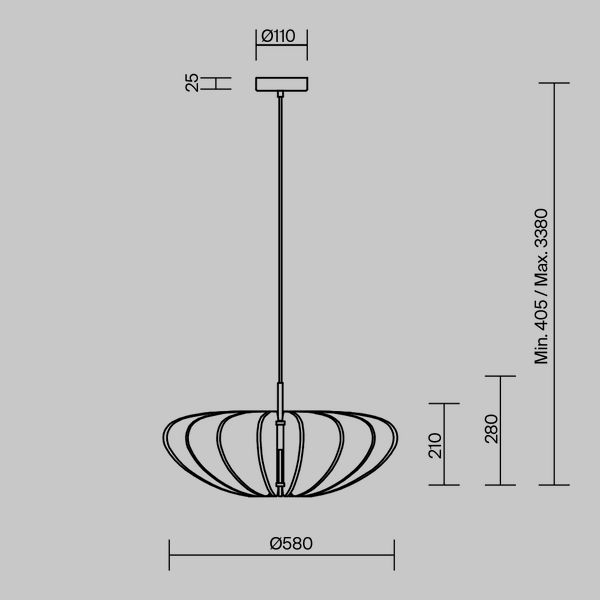 Lampa Wisząca 'Cambio 2'