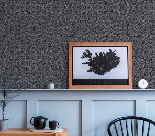 Tapete 'Exquisite Circles' 53x1005cm