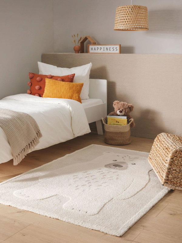 Børnetæppe 'Eve Cream/Beige III'