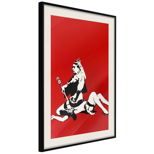 Poster 'Banksy: Queen Victoria'