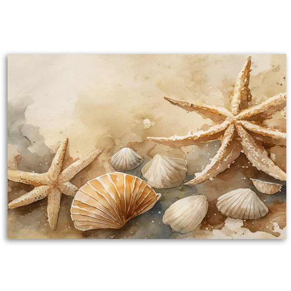 Kunstdruck auf Leinwand 'Under the Sea Serenade 3'