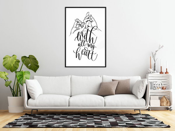 Poster 'With All My Heart'