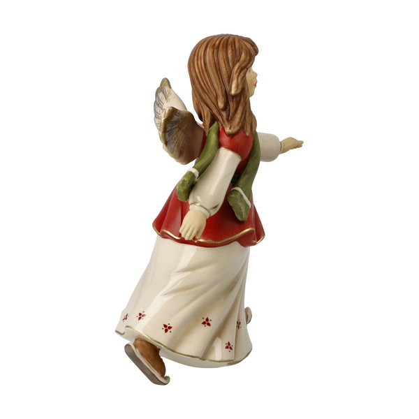 Porzellan Figur 'Auf dem Eis' von Goebel 13x15,5x8cm