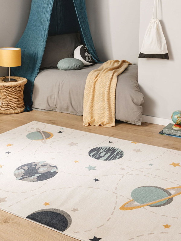 Alfombra infantil 'Apollo Cream II'