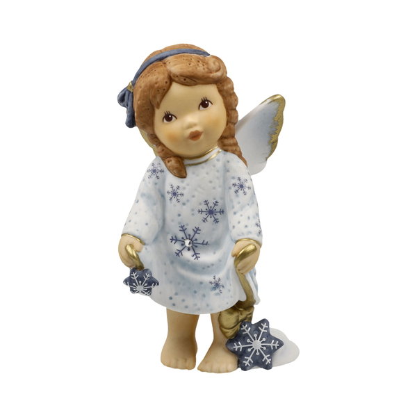 Porzellan Figur 'Winterzauber' von Julia E. Limpke 4,5x10x5cm
