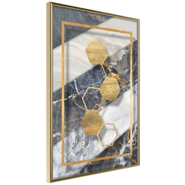 Poster 'Marble Composition III'