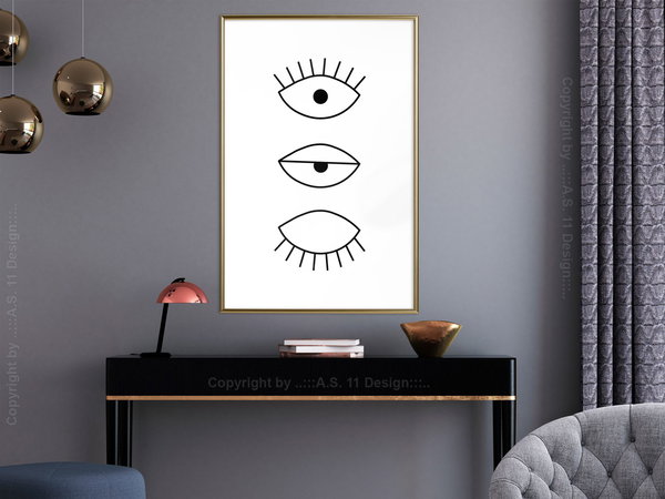 Poster 'Phases of Falling Asleep'