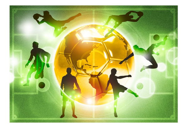 Tapete 'Football training'