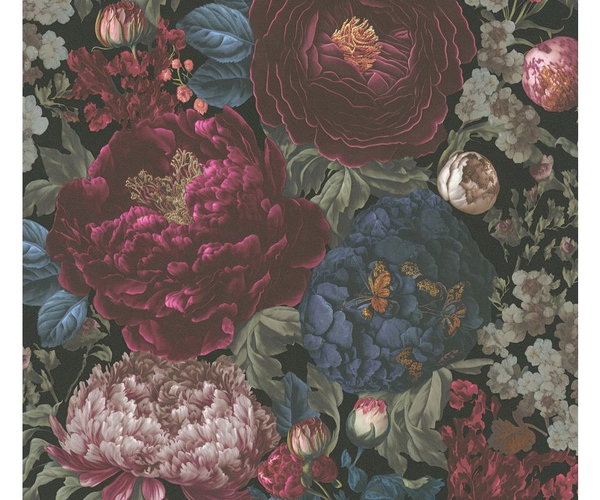 Tapet 'Lush Blooms' 53x1005cm
