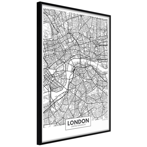 Poster 'City Map: London'