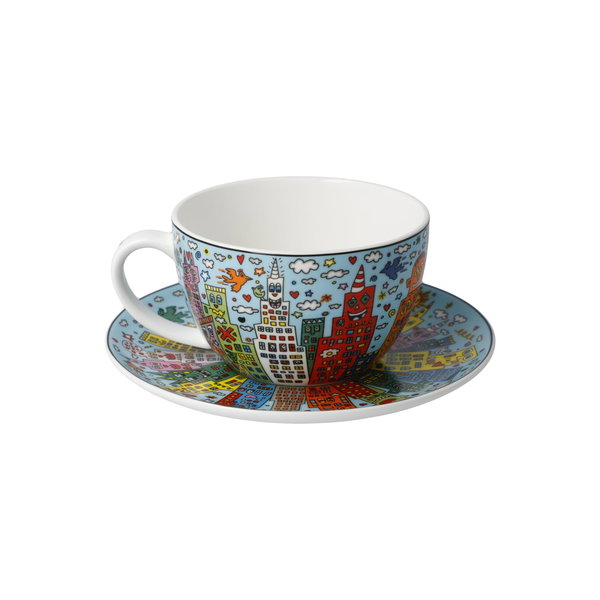 Goebel Tasse mit Untertasse 'New York Day'
