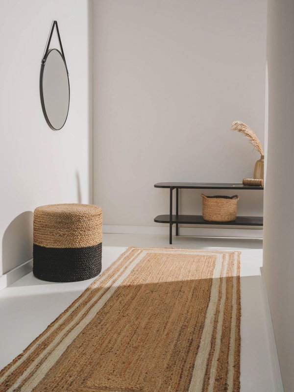 Design Juteteppich Jutta Weiß