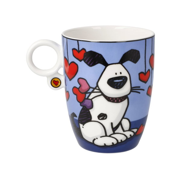 Goebel Becher 'Love Dog'