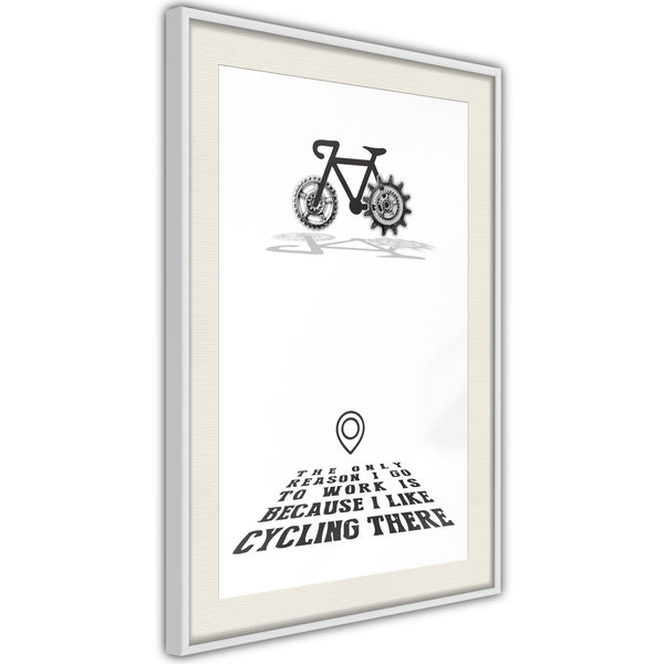 Poster 'I like Cycling'