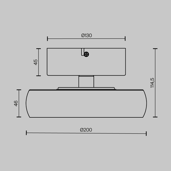 Ceiling Light 'Float'