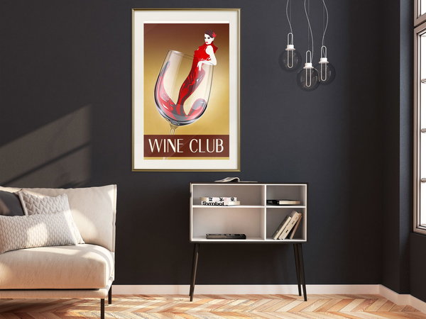 Poster 'Woman is Like a Wine'
