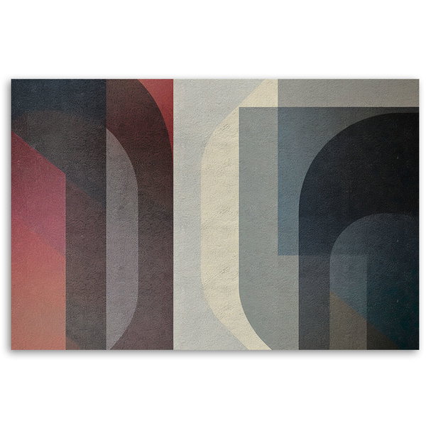 Kunstdruck auf Leinwand 'Abstract Echoes'