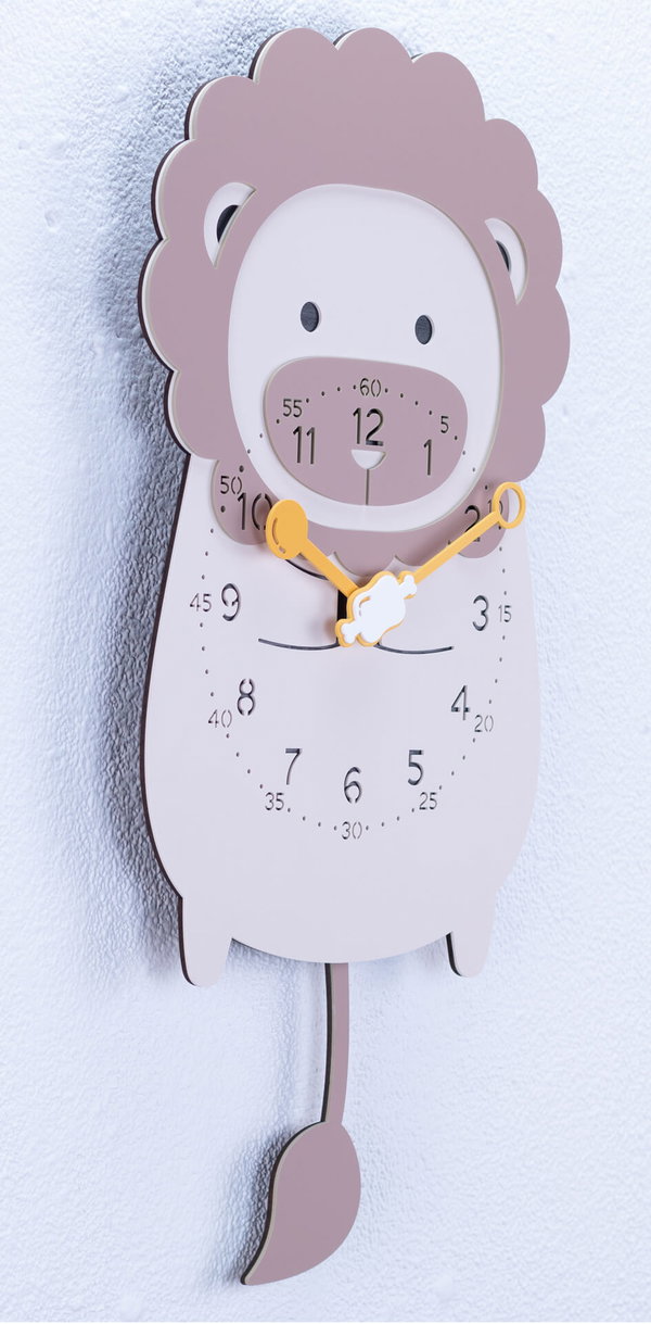 Minimalistische Wanduhr