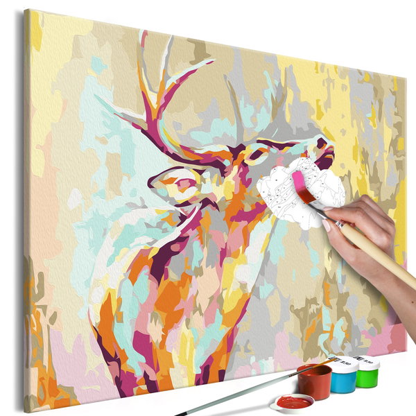 Painting by numbers adults 'Proud Deer'