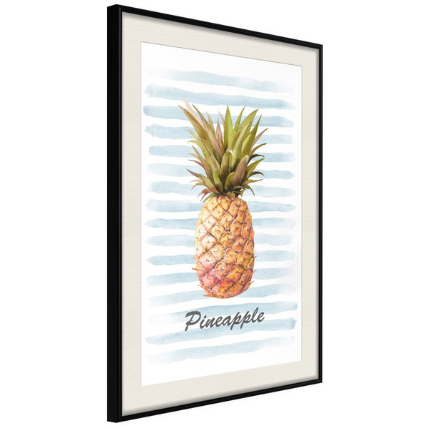 Plakat 'Pineapple and Stripes'