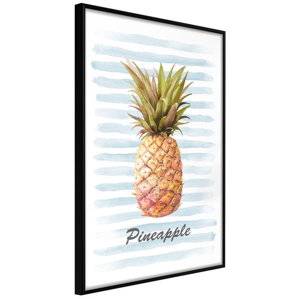 Poster 'Pineapple and Stripes'