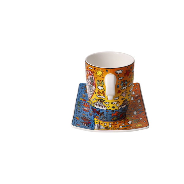Goebel Becher mit Untertasse 'Romance of Sea'