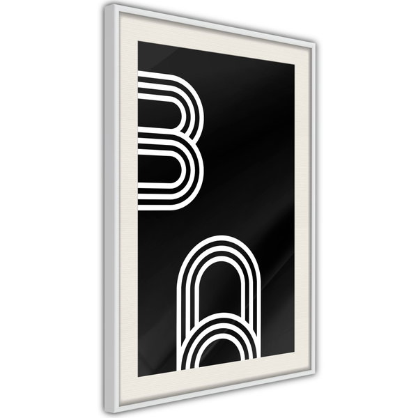 Poster 'Twisted Paper Clips'